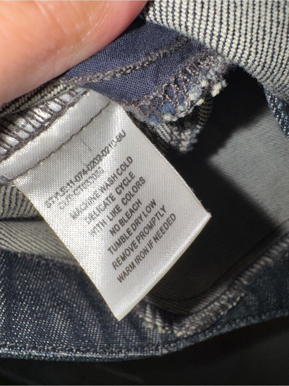 Stetson Western stretch Denim Vest dark wash  with Cream Label - Picture 5 of 9